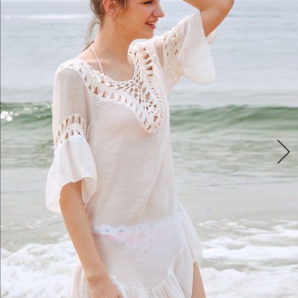 LAST ONE 🏖Pom Pom cover up⛱ - Picture 3 of 4